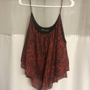 Butterfly sleeveless tank